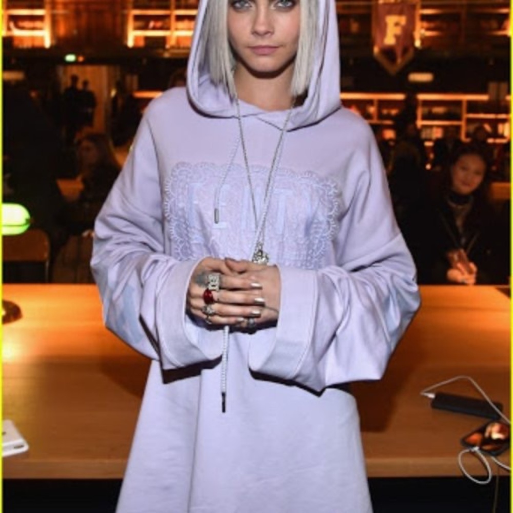 Savage x Fenty Oversized Lilac Hoodie